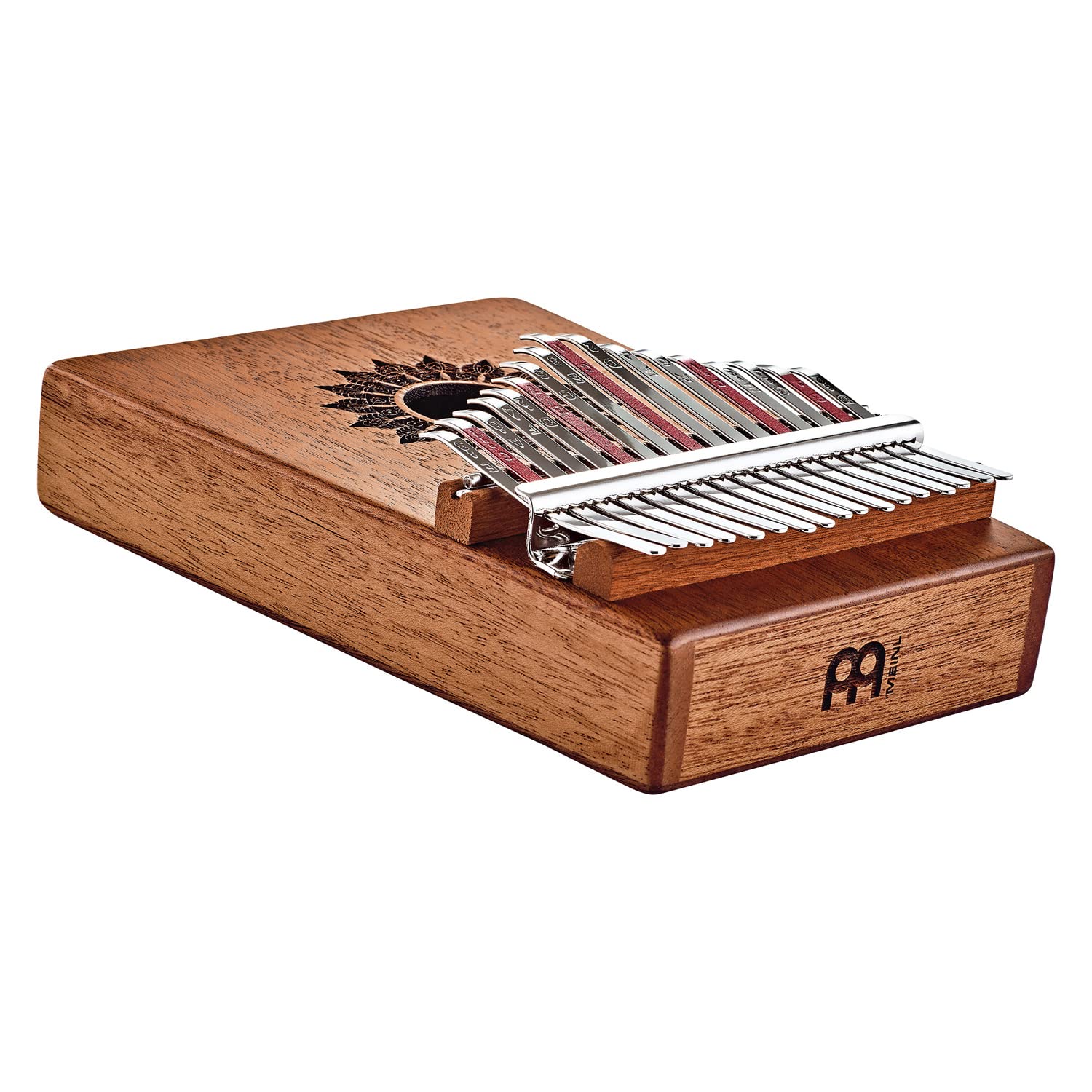 Meinl Sonic Energy PKL1707H kalimba z przetwornikiem pickup pianino na kciuk + breloczek do kluczy Keepdrum
