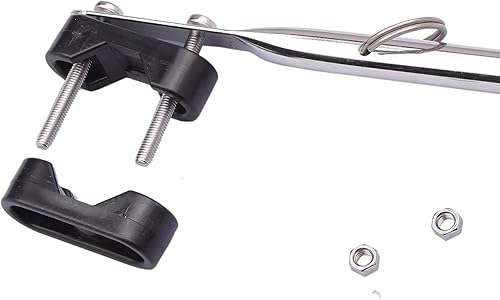 Miniatura 9 de Mástil de bandera de barco de acero inoxidable para montaje en riel a prueba de herrumbre para barcos marinos yates