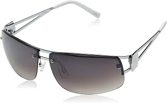 Rocawear Mens R1022 Rimless Metal Rectangular Sunglasses