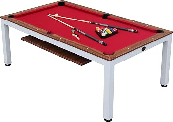 Playcraft Glacier 7' Pool Table with Dining Top