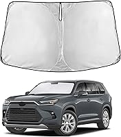 Vista 248 de EcoNour Parasol para Subaru Crosstrek 2013-2015 2016 2017, visera solar para parabrisas delantero y ventana, bloqueador de calor UV y protector