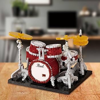 Amazon.co.jp: カワダ(Kawada)ナノブロック Pearl ドラムセット