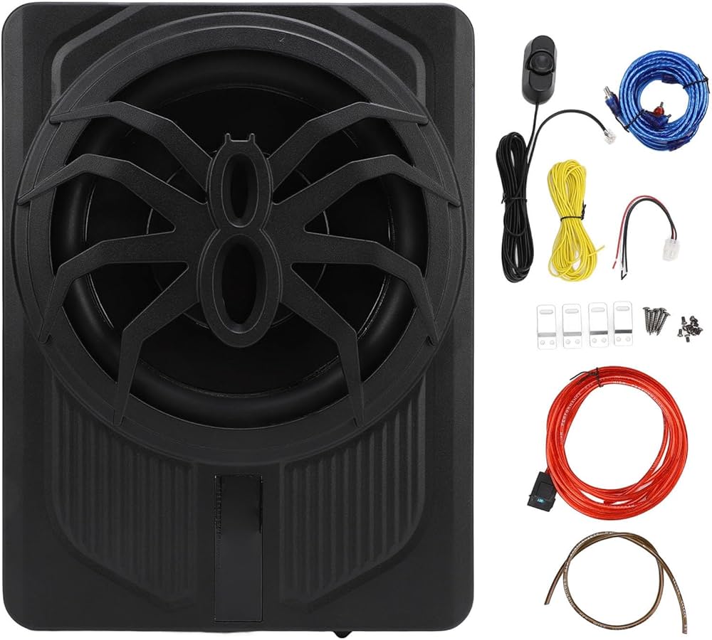 Amazon.co.jp: 10 インチ 800W 駆動車用サブウーファー、 LEDアトモス