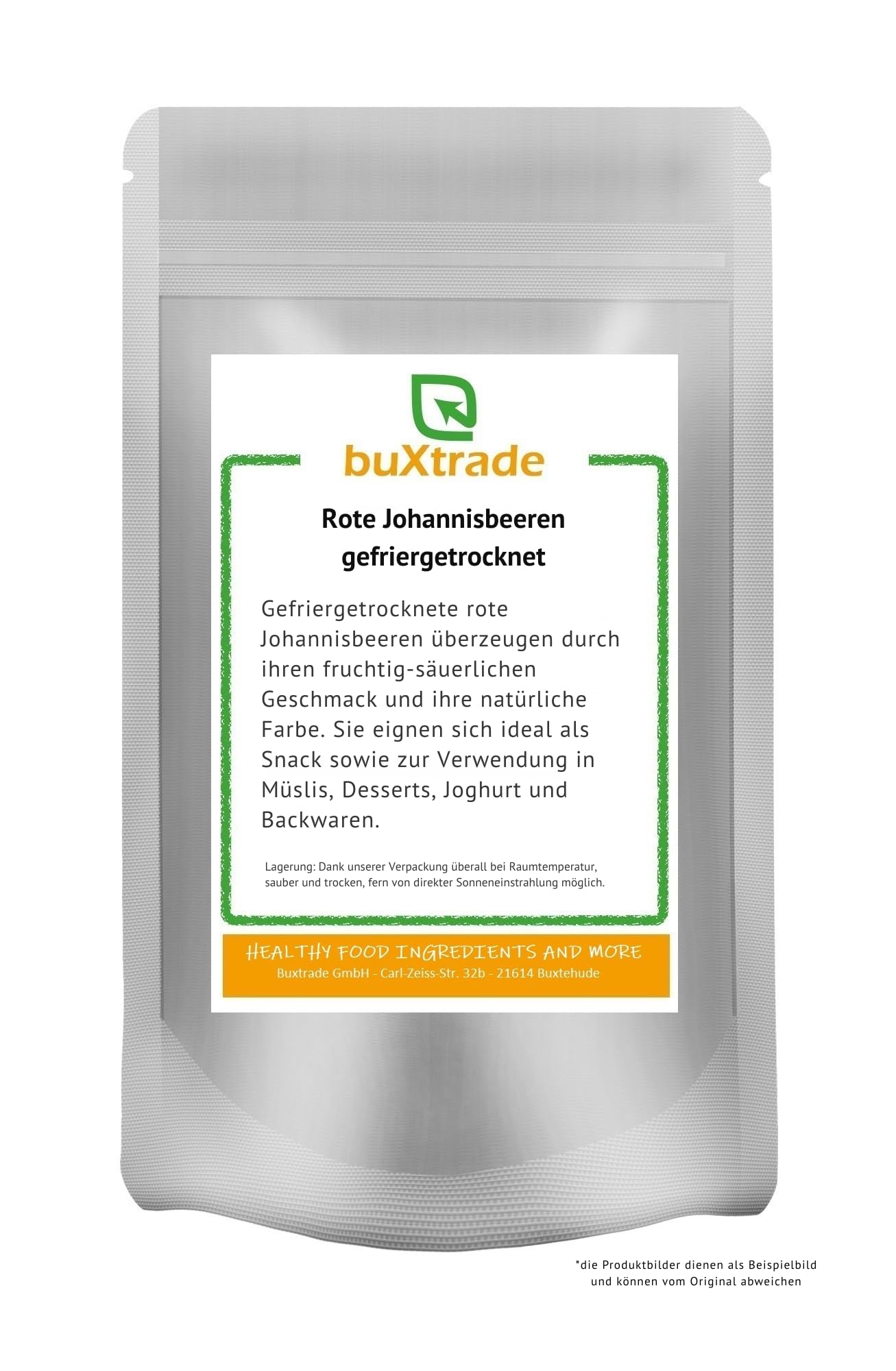 5 kg Gefriergetrocknete rote Johannisbeeren | Trockenfrüchte | Johannisbeeren