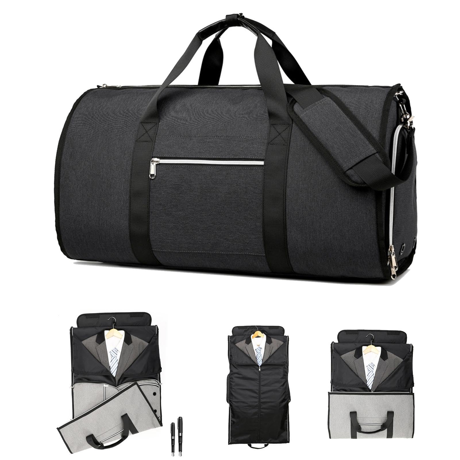 Sac de voyage convertible pour éviter les vêtements froissés en déplacement