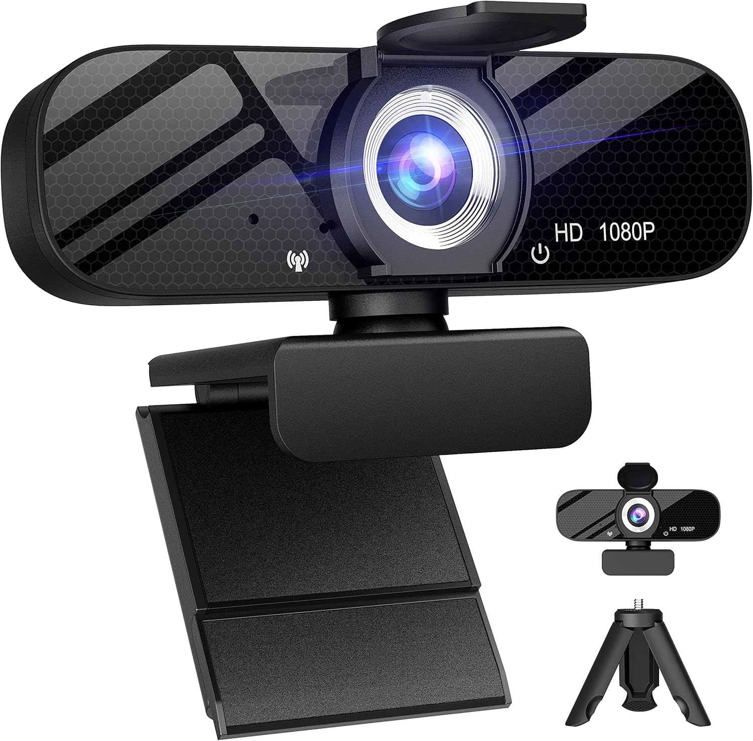 TRAUSI 1080P HD Webcam with Microphone : Amazon.ca: Electronics