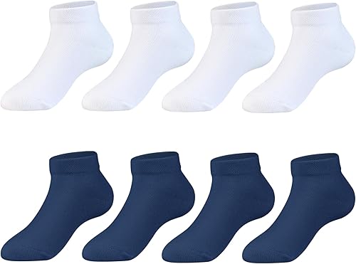 Kids Low Cut Socks Boys Seamless Ankle Socks Girls Soft Breathable Cotton Toddle