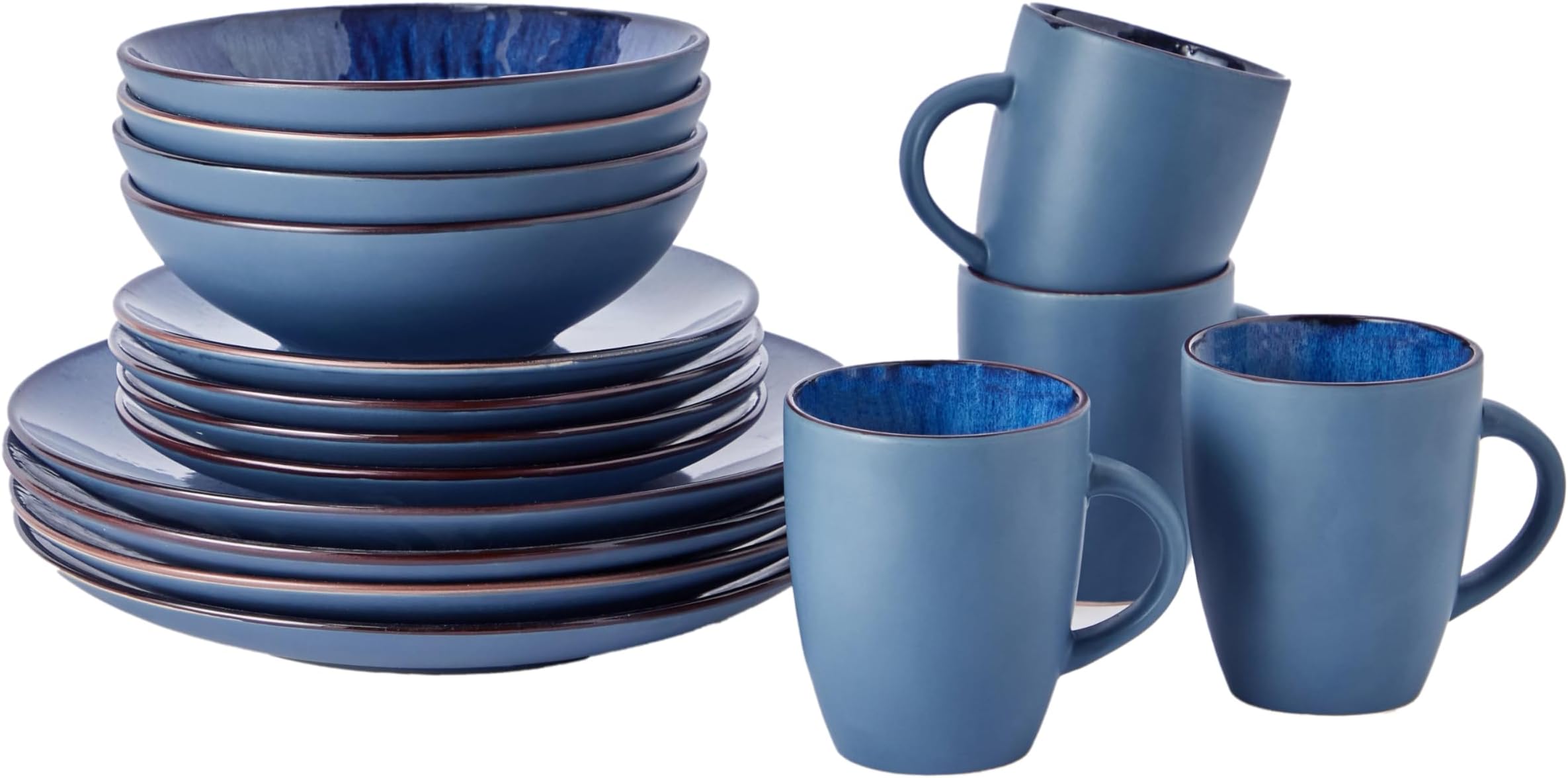 HomeBoxHeran 16-Piece Stoneware Dinner Set