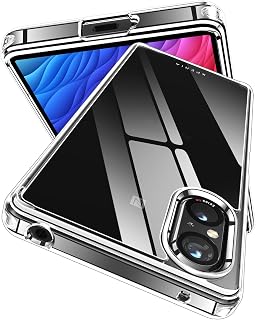 Crystal Clear Hülle für Sony Xperia 5 V, Stoßfeste Kratzfeste Schutzhülle Transparent Case Dünne Handyhülle Sony Xperia 5V – Durchsichtig