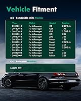 Vista 4 de SCITOO - Amortiguador trasero para VW se adapta a 2009 2010 2011 2012 2013 CC, 2008 R32,2006 2007 2008 2009 Conejo Shocks 344459 Struts - Juego de 2