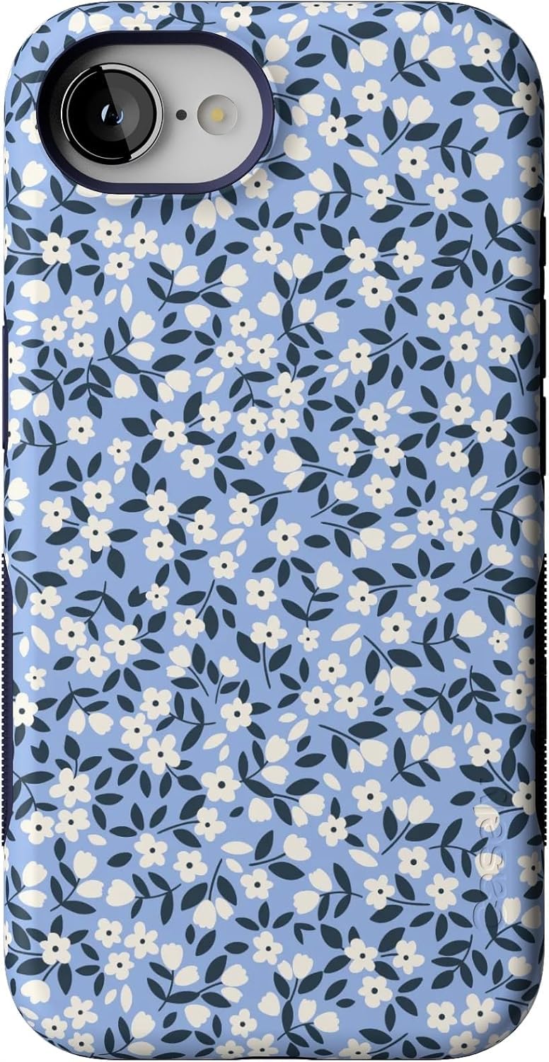 Casely iPhone 16e Case | Picking Daisies | Cottagecore Floral | Compatible with MagSafe | Bold Protective Design