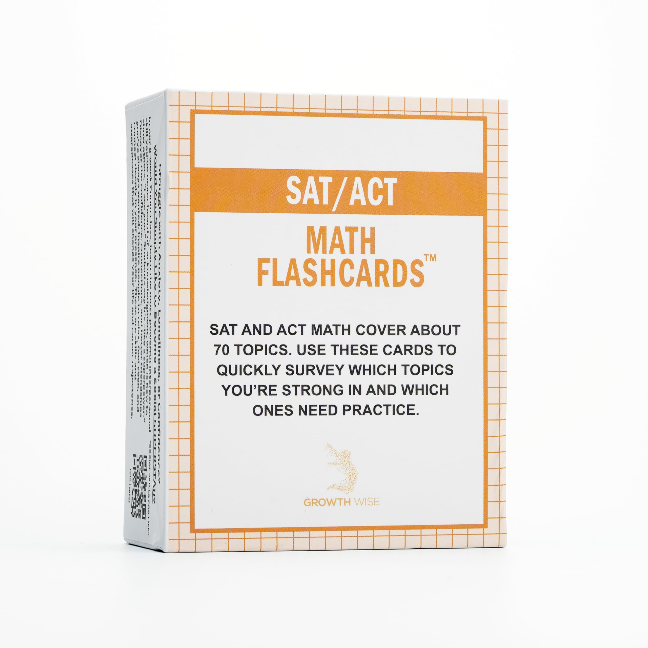 SAT/ACT Math Flash Cards by Growth Wise