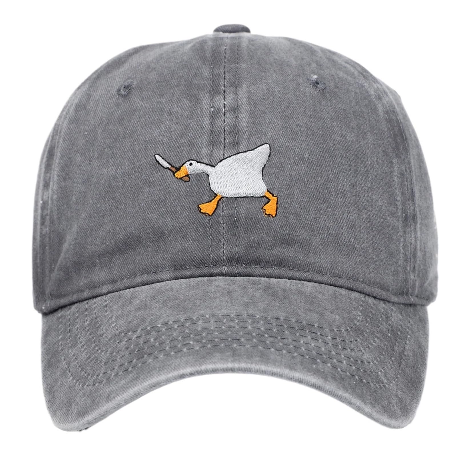 Casquette brodée mixte pour masquer les cheveux décoiffés avec style