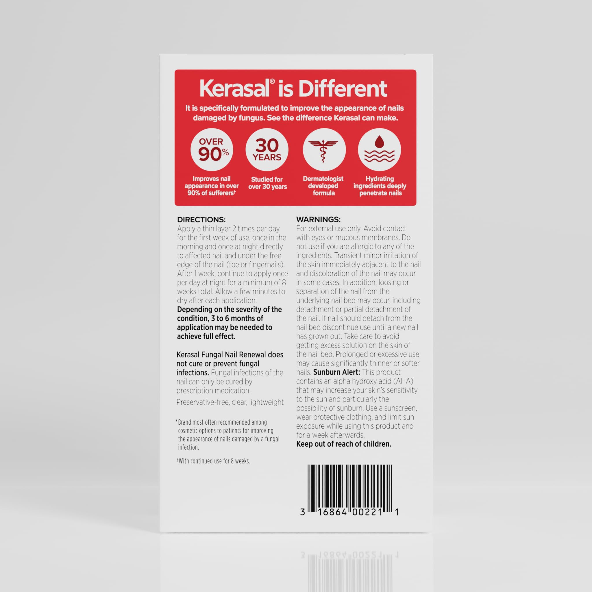Kerasal Fungal Nail Renewal, Restorative Repair for Damaged Nails, .33 oz — Amazon image 8