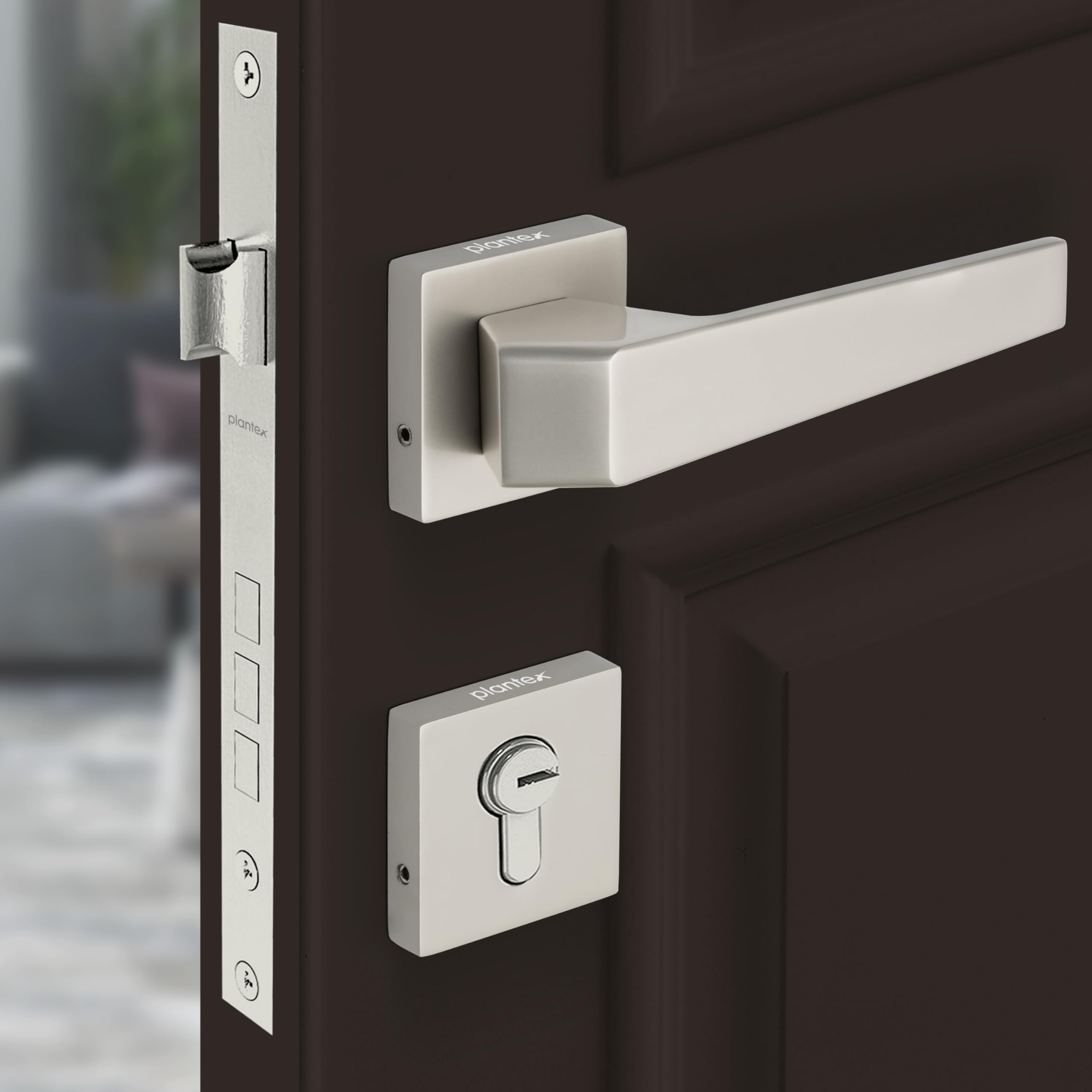 Plantex Triple Security Door Lock - Secure Your Home -8