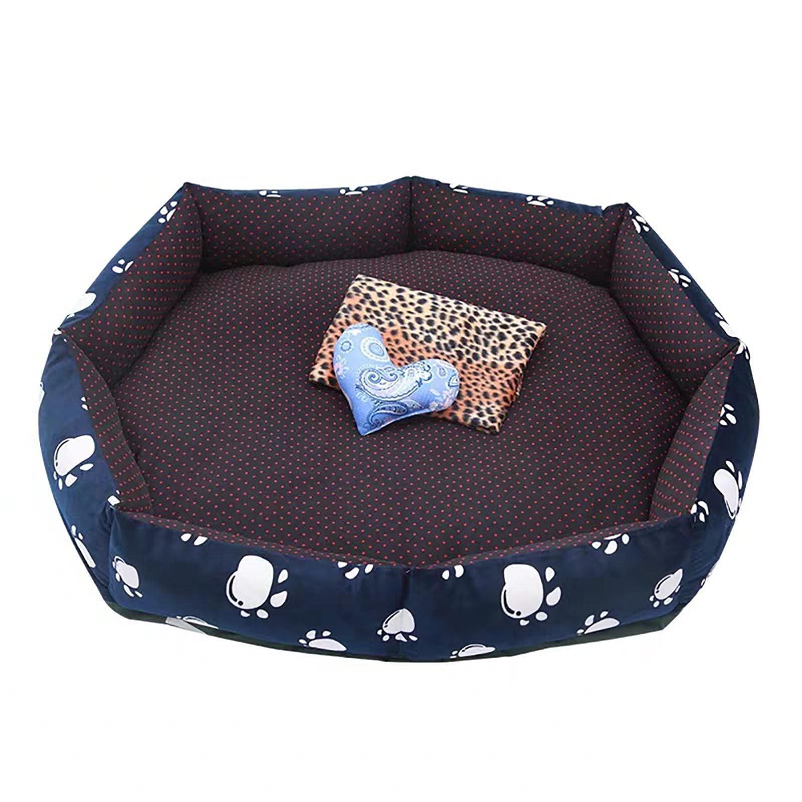JOMRTS Large Memory Orthopedic Dog Bed Machine Washable Dog Sofa with Removable Cover and Waterproof Bottom Various 130
