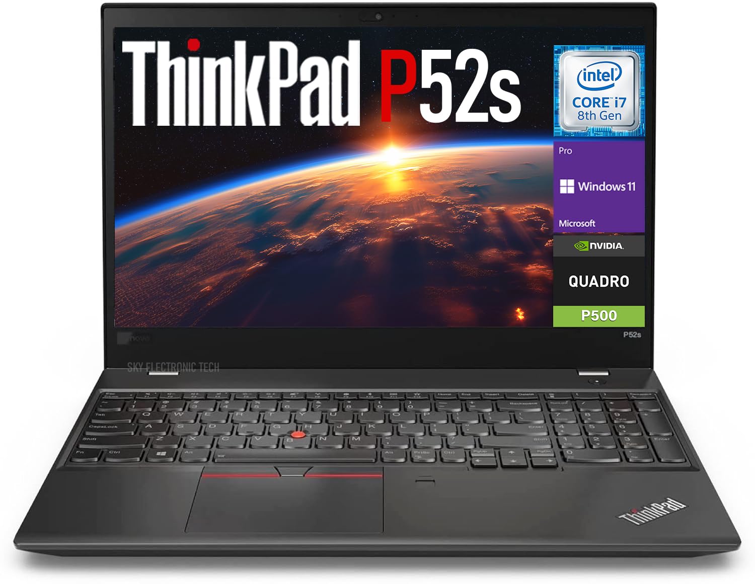 Lenovo ThinkPad P52s Estación de Trabajo Portátil 15.6