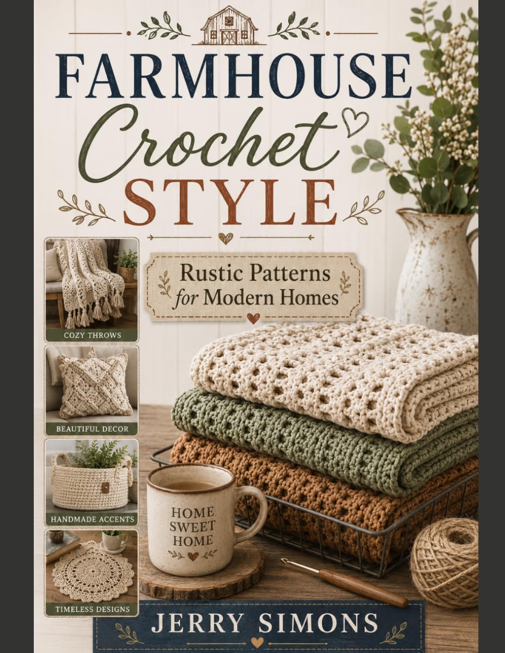 Farmhouse Crochet Style: Rustic Patterns for Modern Homes