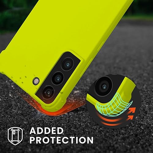 Vista 37 de KIOMY Funda transparente para Samsung Galaxy S22 5G a prueba de golpes con bolsas de aire, esquinas de diseño híbrido, parte trasera de Magnético