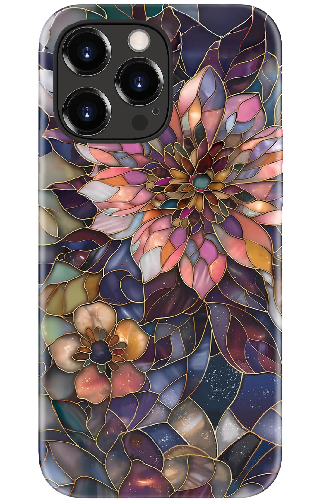 DorisMax for iPhone 15 Pro Case - Wireless Charging Compatible - Dual-Layer Hard Shell + Silicone Cover - Shockproof Protective Phone Case with Cutee