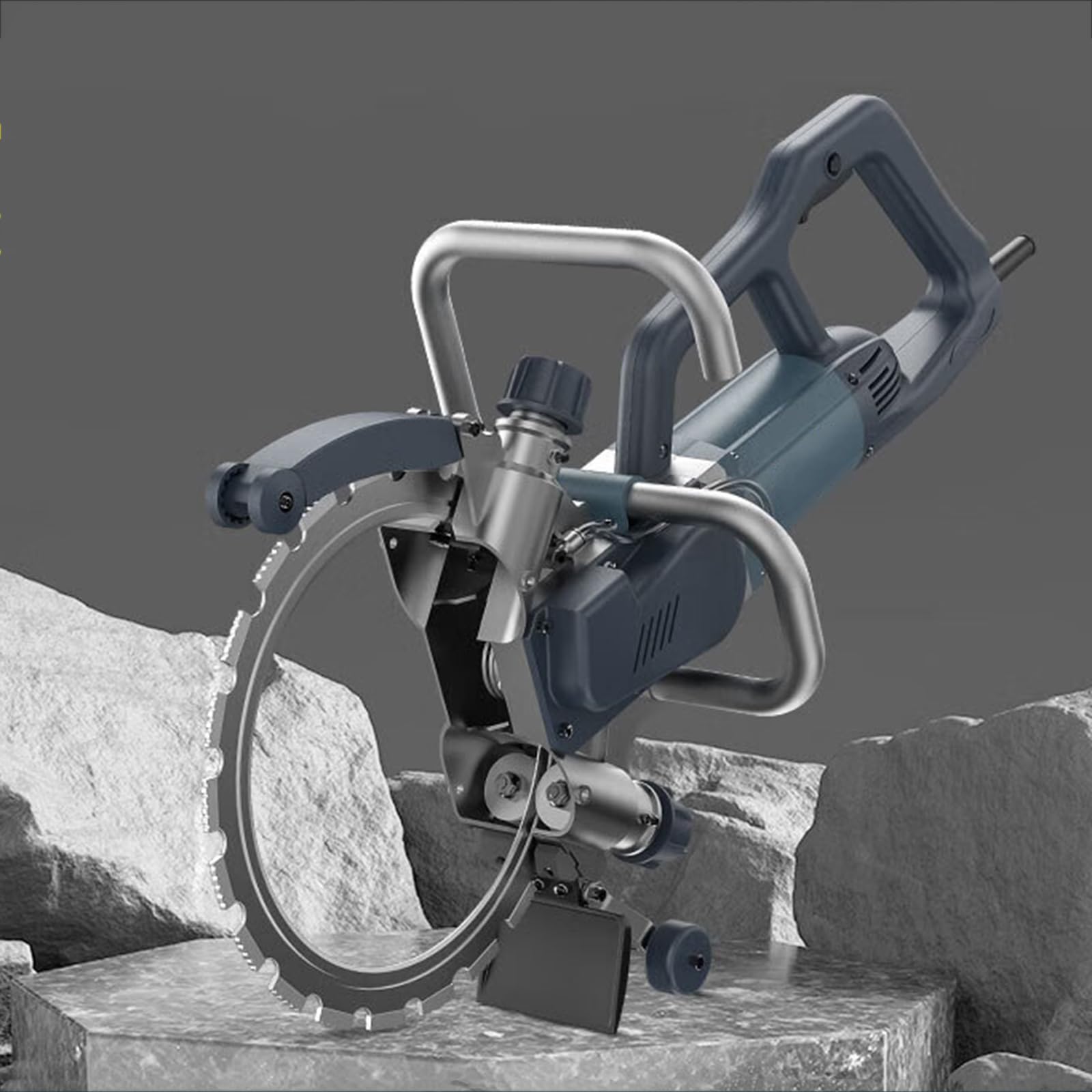 THYXGS 14.5 Inches Concrete Saw, Electric Concrete Saw, 8800W Cut-Off Saw, 270MM Cut Depth, Electric Grinder With Saw Blade, with Leakage Protection, for Stone, Metal, Stainless Steel