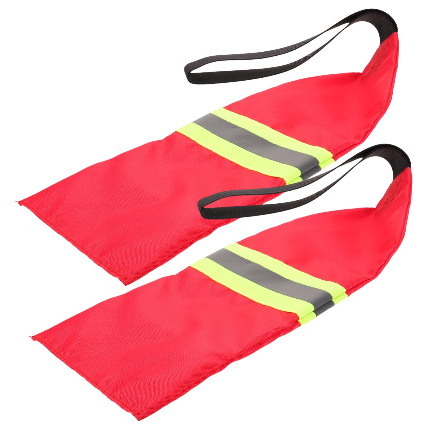 Toddmomy Banderas De Advertencia De Kayak Banderas Reflectantes Kayak Canoa Bandera Roja De Advertencia Seguridad Accesorios para Canoas Tela Oxford