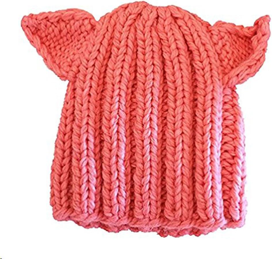 Cartoon Pussy cat Beanie Handmade Knitted Ear hat Gifts
