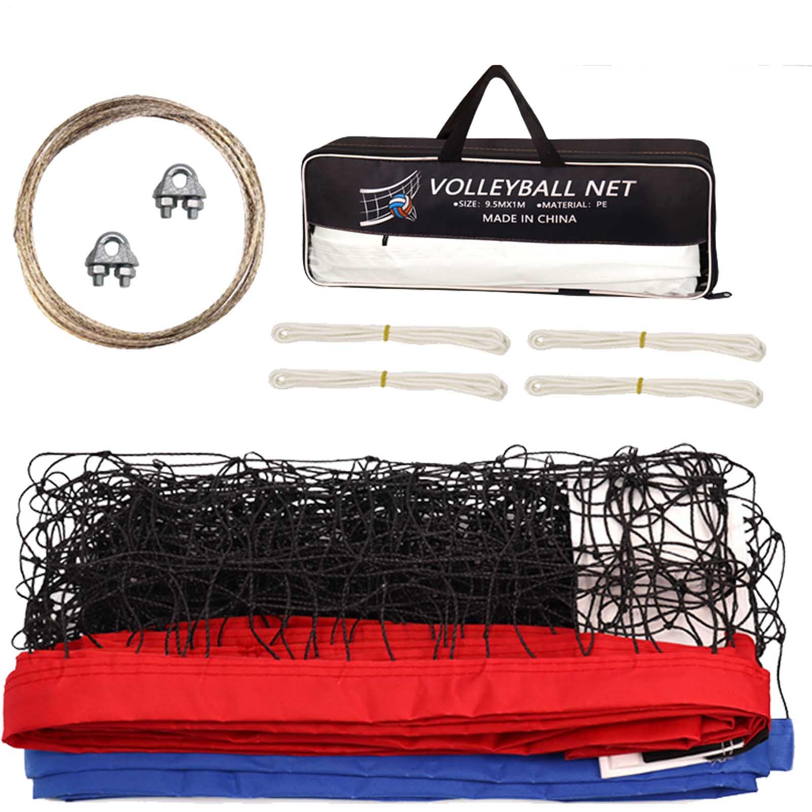 Red de voleibol – 109 cm para exteriores, voleibol portátil