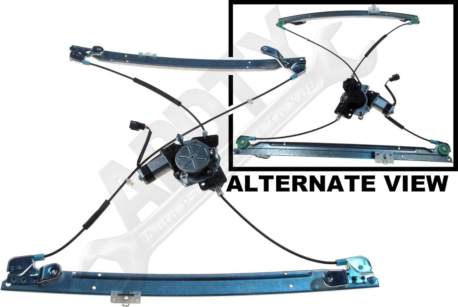 APDTY 852935 Power Window Motor & Regulator Assembly Front