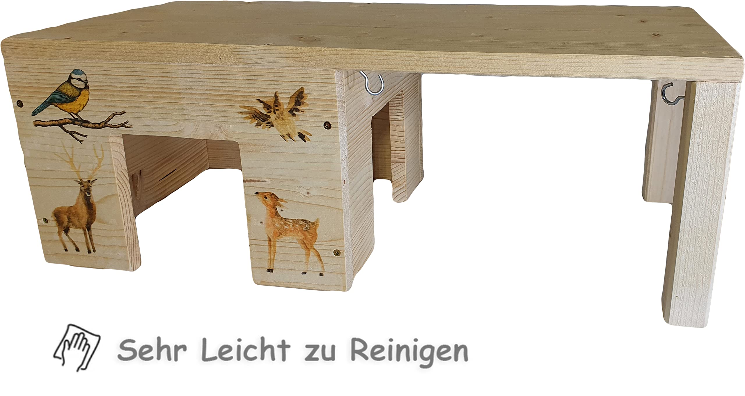 Grace nnvg Nagerhaus Meerschweinchenhaus Hängemattengestell mit Haken & Hängematte