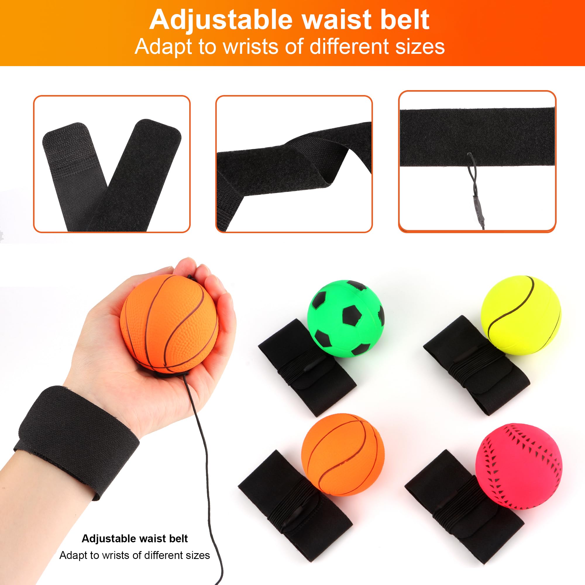 10 Balles Rebondissantes Enfants - 45 Mm - Caoutchouc Souple - Multicolores - Jeu Extérieur