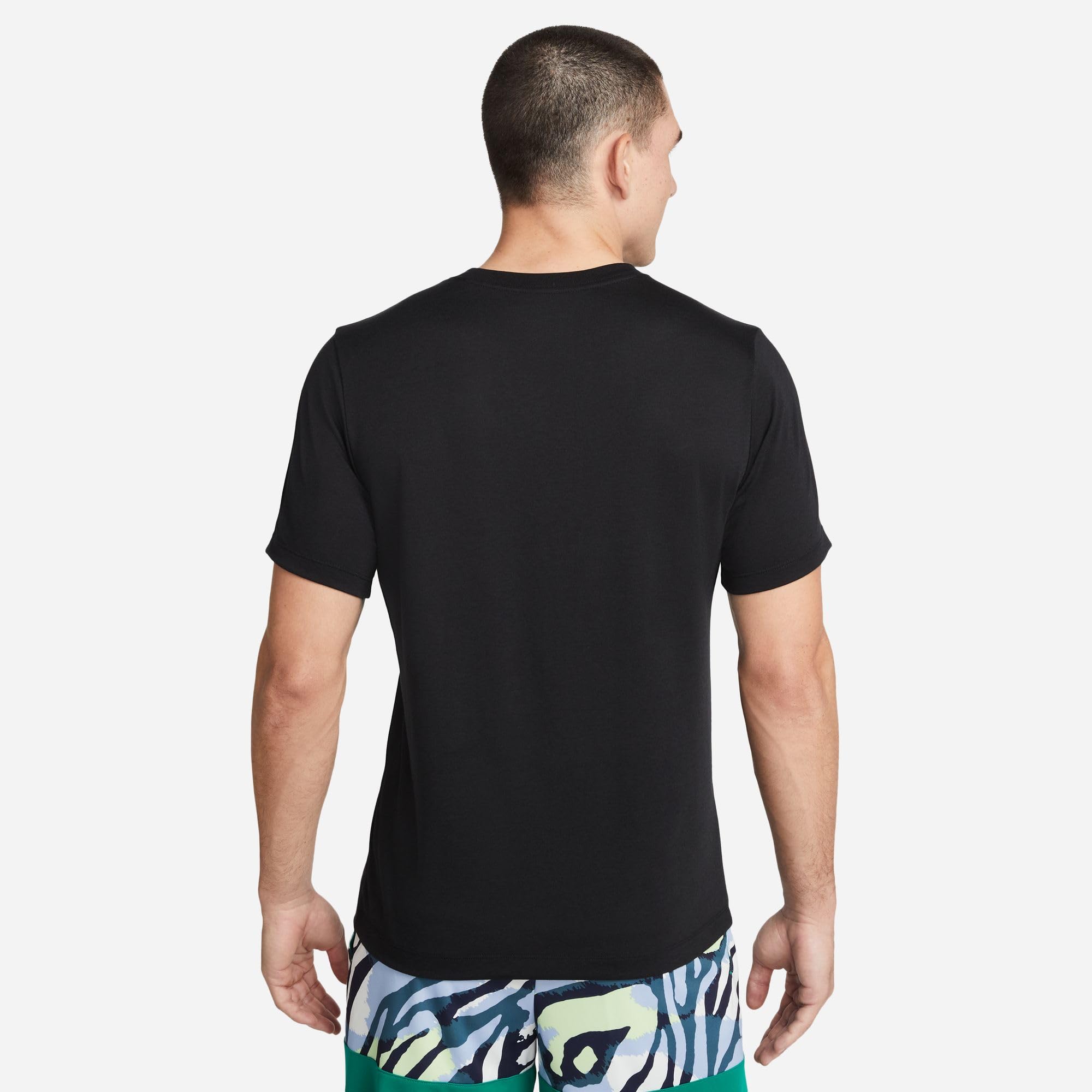 Nike Mężczyźni Team Club 20 Tee CW6936 Koszulka, Czarny/Biały, S