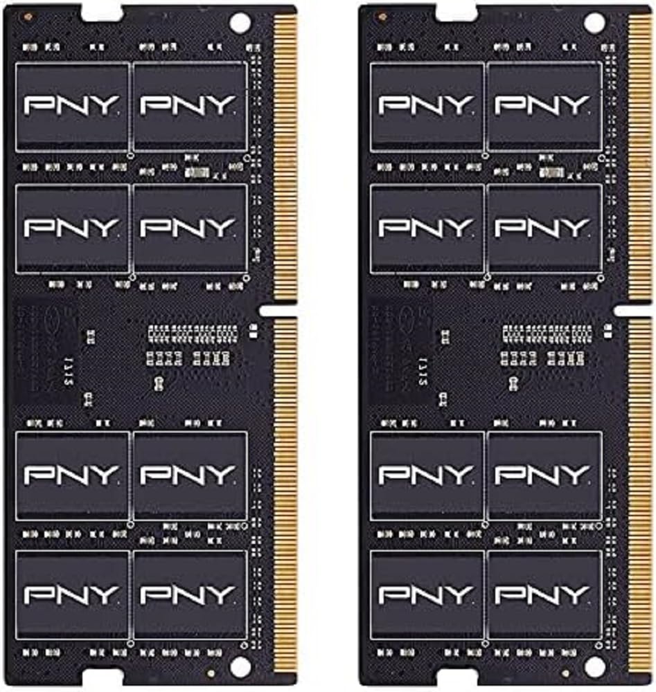Amazon | PNY 16GB (2x8GB) パフォーマンス DDR4 2400Hz ノートブック