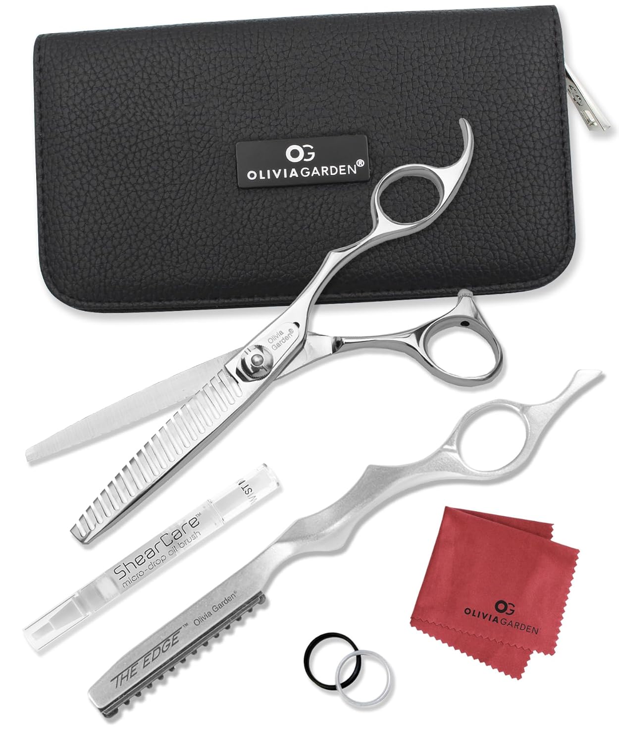 Olivia Garden TextureCut Professional Hairdressing Thinner Intro Case