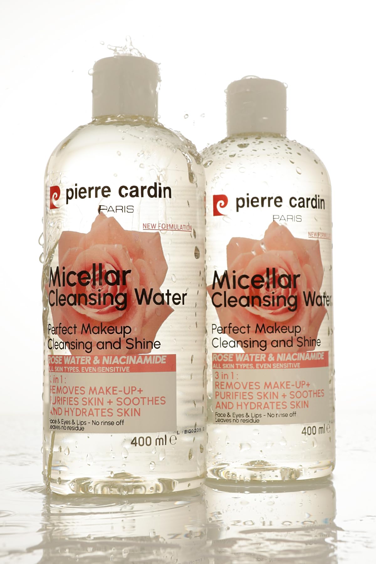 Pierre Cardin Gently Cleansing Micellar Water with Rose Water & Niacinamide-Makyaj Temizleme Suyu