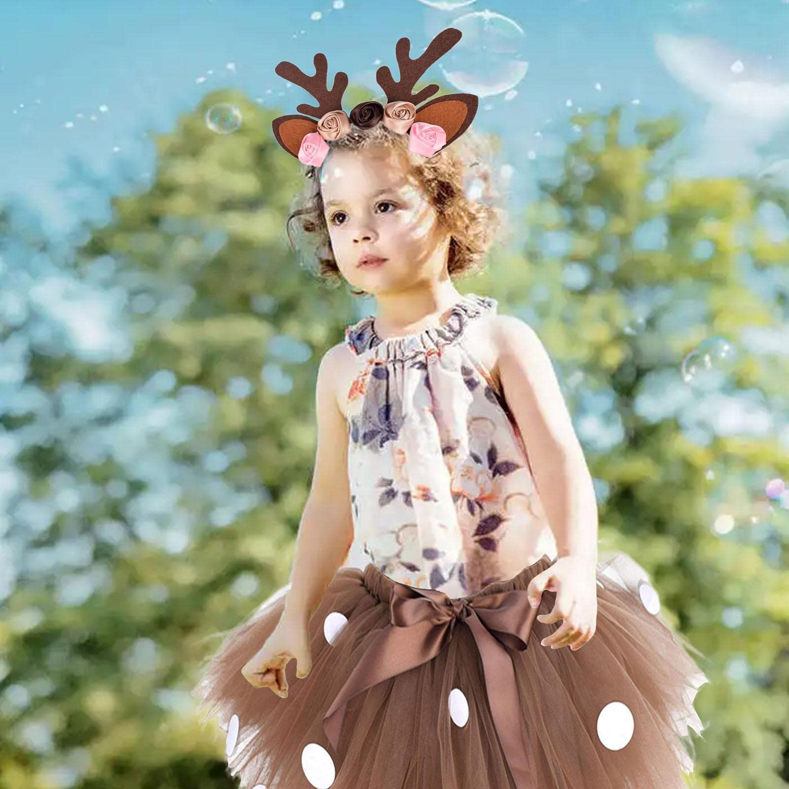 Christy's Rudolph Rentier Kostüm Set Für Kinder – Süßes Weihnachtskostüm In Einheitsgröße