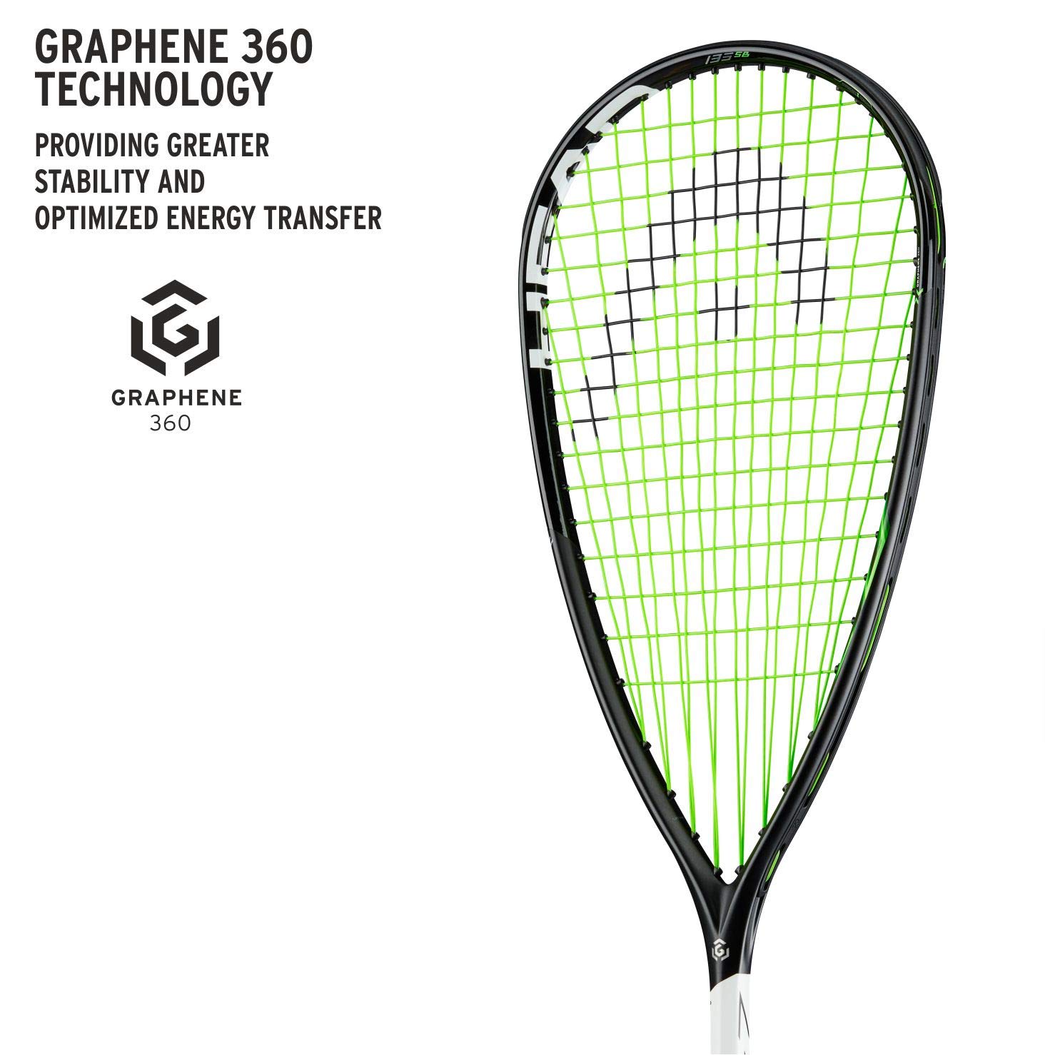 Amazon | ヘッド(HEAD) スカッシュ ラケット GRAPHENE 360 SPEED 135 