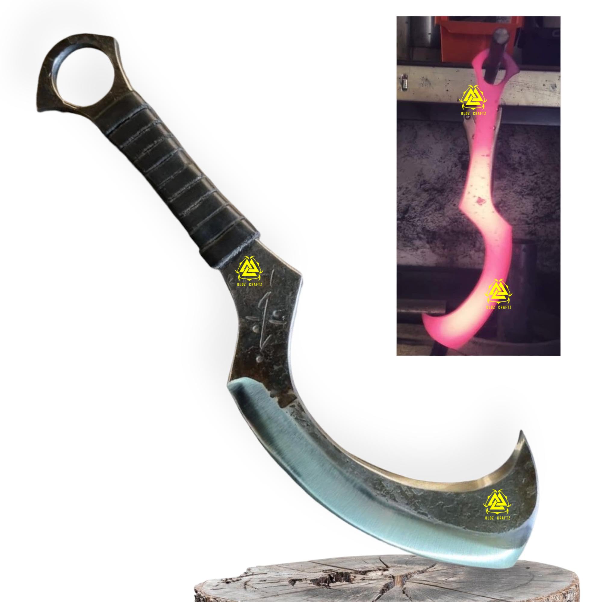 Amazon.com: OLDZ CRAFTZ-Hand-Forged Ancient Egyptian Khopesh Sword