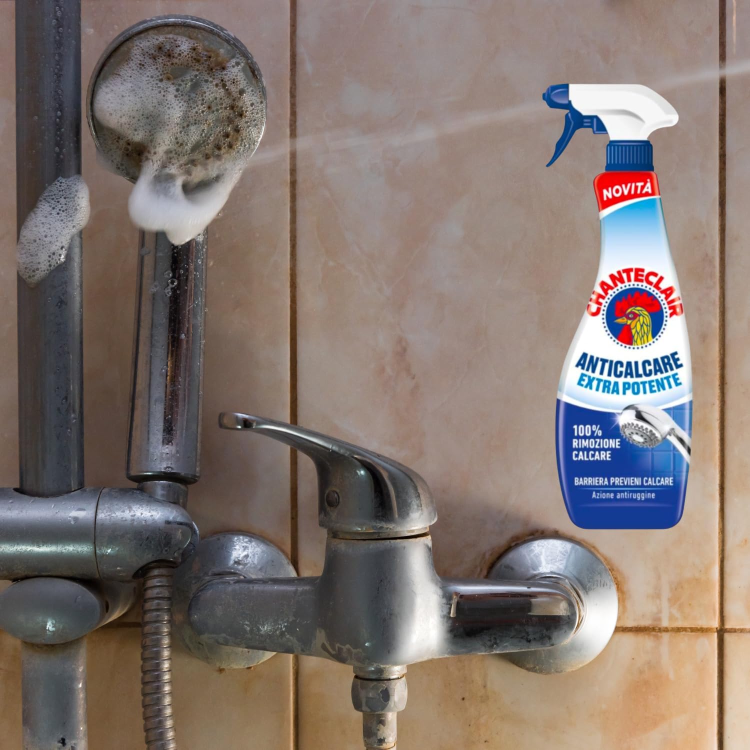 Anticalcare Universale Antigoccia – 600 ml – Pulizia Potente e Protezione dal Calcare – Variazioni 4/8/12 Pezzi (12)