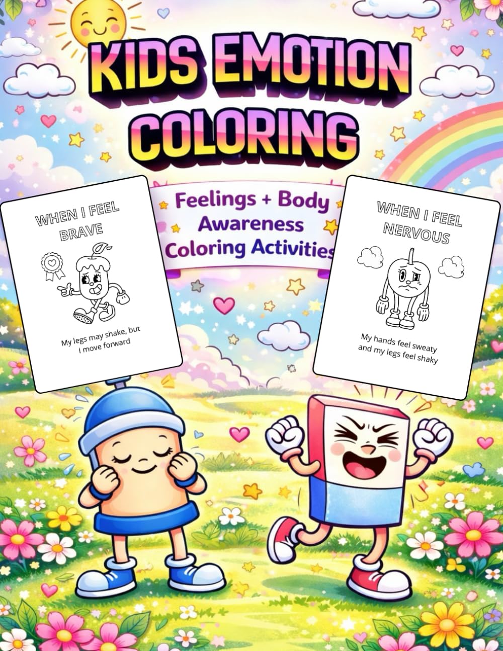Feelings & Body Awareness Coloring Activities for Children: Help children understand their emotions in a gentle, creative, and age-appropriate way (Feelings and Emotions)