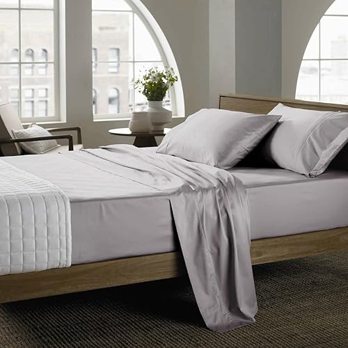 Miniatura 9 de Sábana encimera tamaño King individual  300 hilos, 100% algodón egipcio de calidad  La sábana encimera de la colección de hotel se vende por