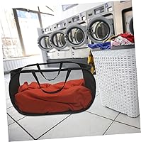 Vista 8 de CAXUSD Cesta de lavandería de malla para niños, tina grande de poliéster