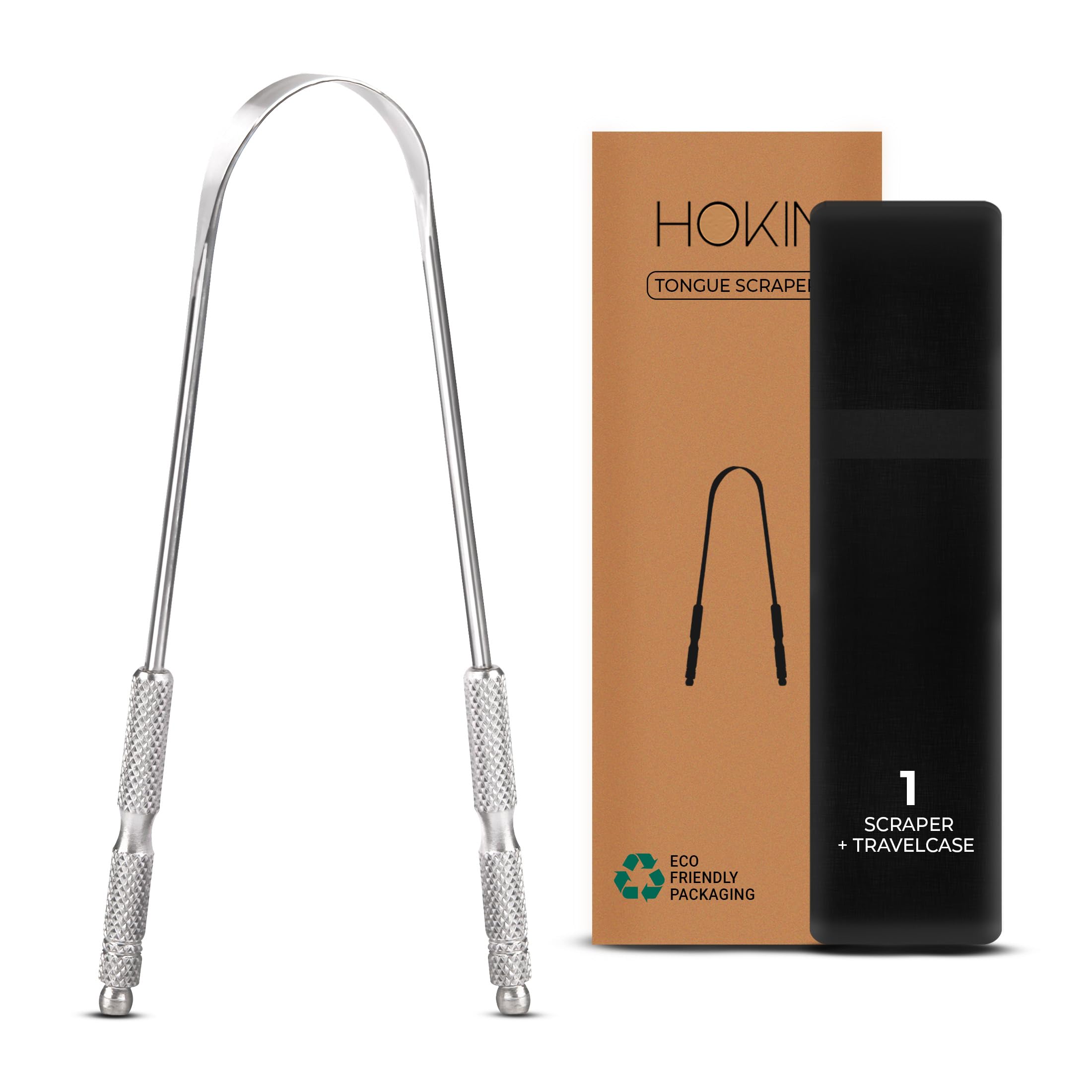 Amazon.com: Tongue Scraper for Adults by HOKIN (1Pc Oral Care Pack