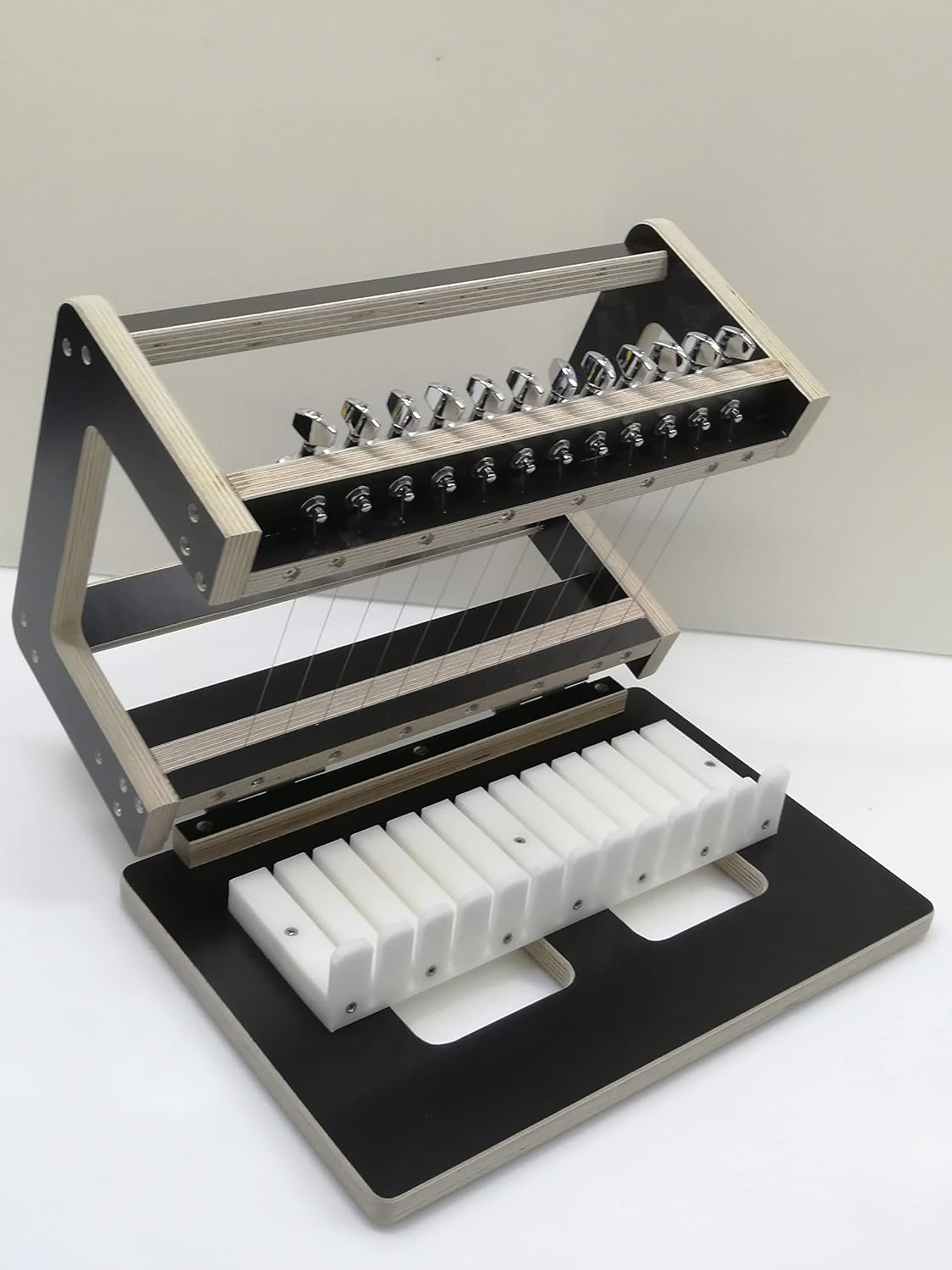 12 Wire Wooden Soap Cutter, Loaf Soap Cutter, Multi Soap Cutter, Color Brown (10 Wires : 1 1/4'' = 31,75mm)