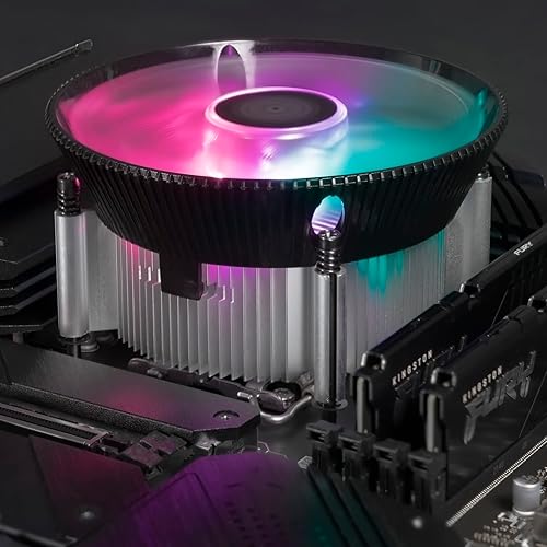 Miniatura 7 de Cooler Master Sistema de refrigeración por aire i50 para CPU Intel LGA 1700 Sockets  Perfil extra bajo, disipador de calor de aluminio superfino,