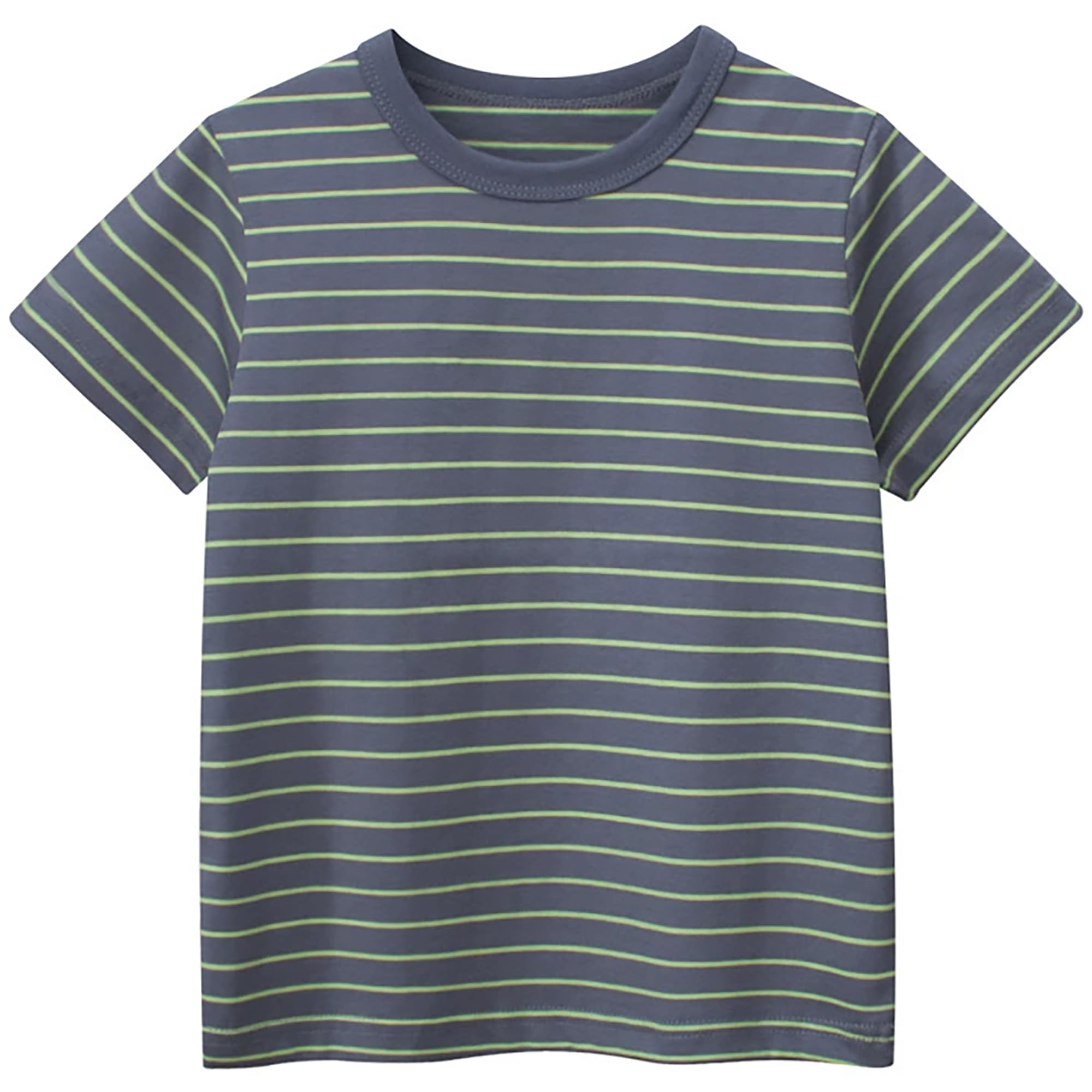 AIWUHE Toddler T Shirts Cotton Summer Tshirts Boys Girls Short Sleeve Tee Tops Casual Graphic Clothes Crew Neck Shirts 2-6Y