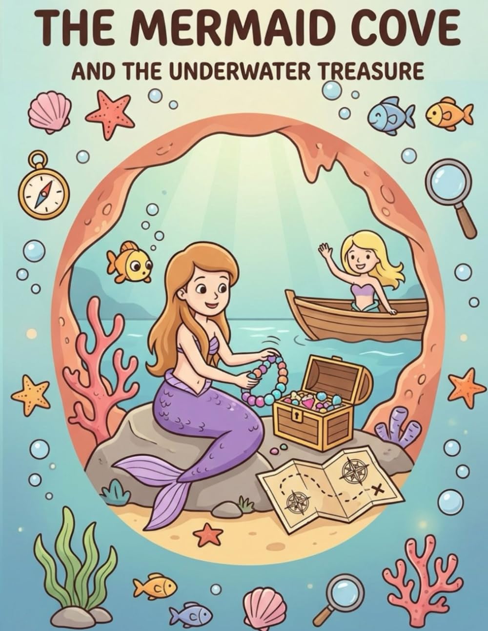 The Mermaid Cove And The Underwater Treasure