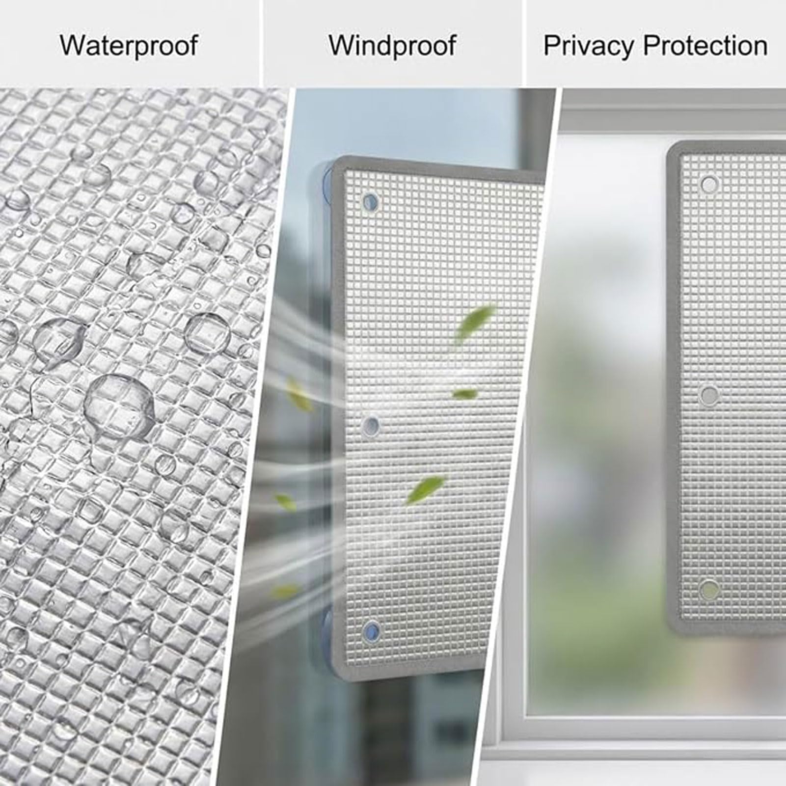 Zaciemniająca osłona okienna – dwustronna, odblaskowa folia termoizolacyjna z aluminium i przyssawkami; osłona blokująca ciepło i zapewniająca prywatność (50x80cm)