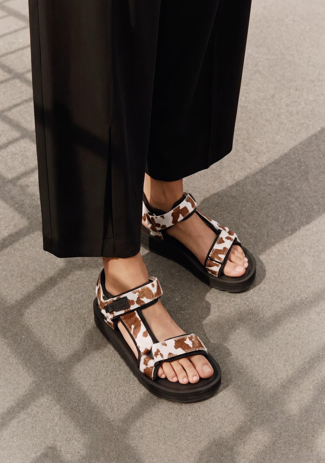 D.Franklin Sandalias para Mujer - Moda casual - Chanclas cómodas para verano - Modelo forest high - Calzado Cómodo y versátil