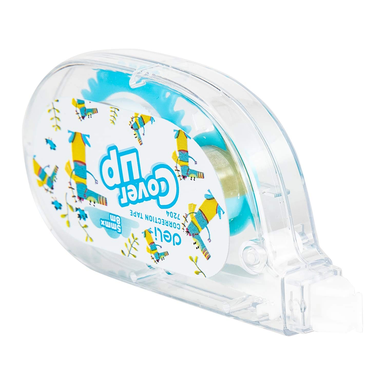 Deli E7204 Deli Correction Tape Excellent covering powerZ134 E7204-assorted colors
